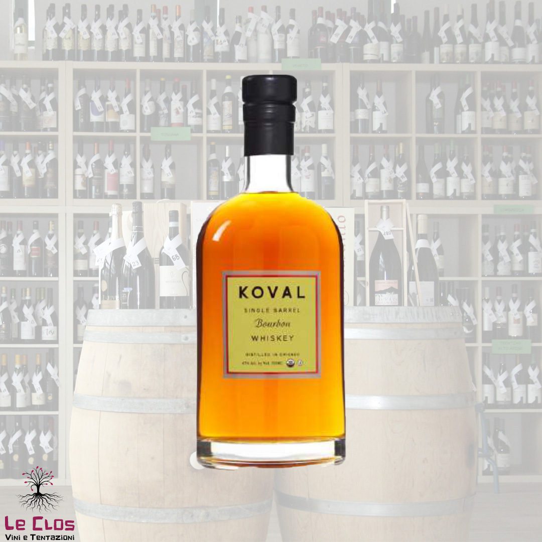 Distillato Whiskey Bourbon Single Barrel Biologico Koval