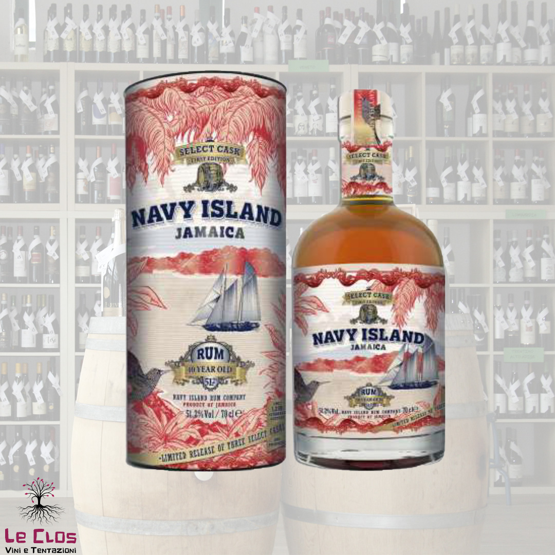 Distillato Rum Select Cask 10 YO Jamaica Navy Island
