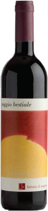 Vino rosso Poggio Bestiale Toscana Rosso